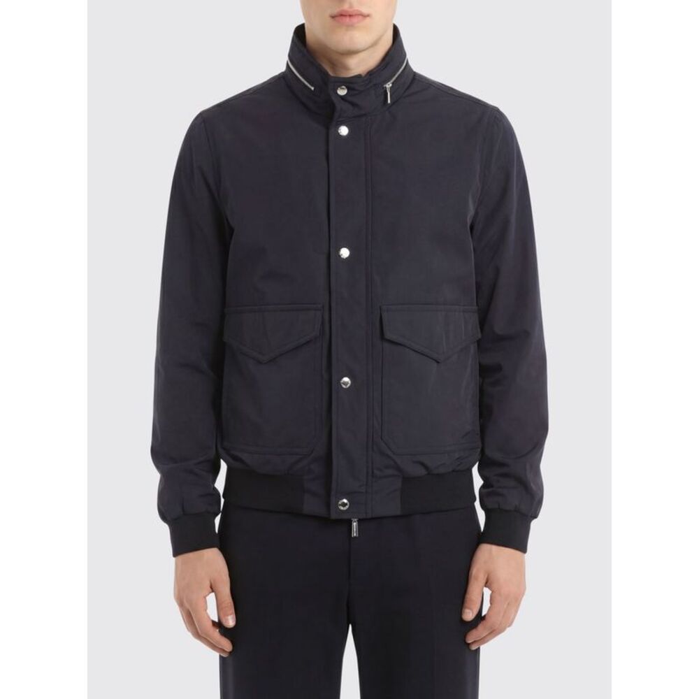 Moorer Jacket Men Blue